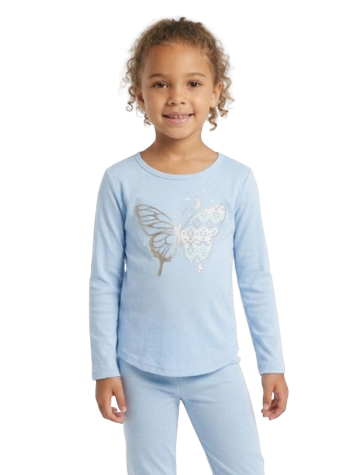 Image for Kids Girl's Textured Sleepwear Top,Blue
