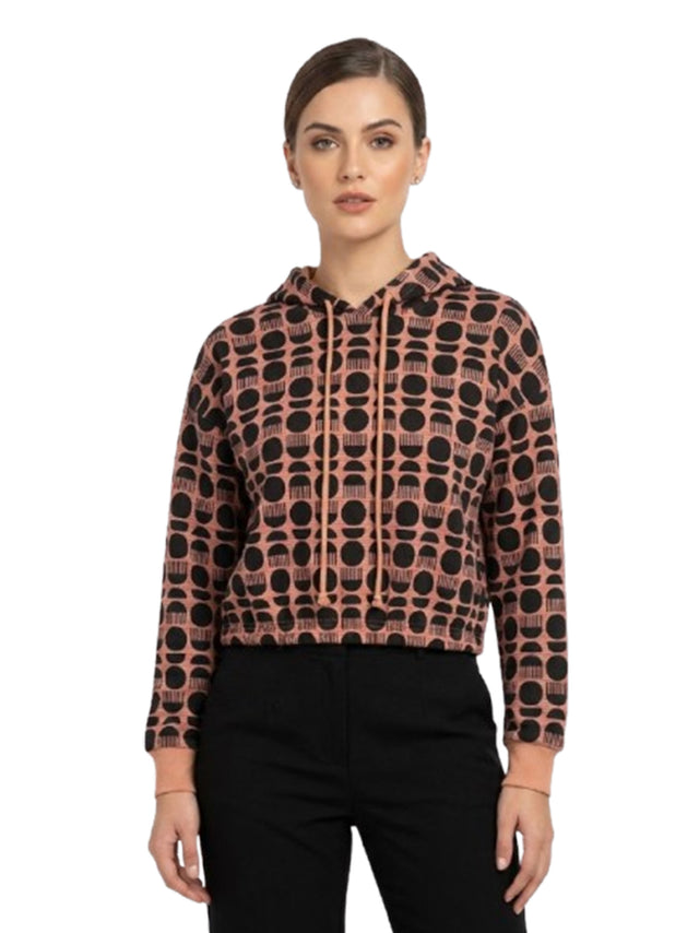 Image for Women's Printed Hoodies,Multi