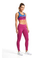 Image for Women's Color Blocked Sport Crop Top,Multi