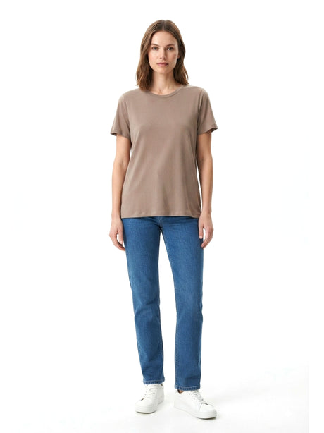Image for Women's Plain Top,Brown