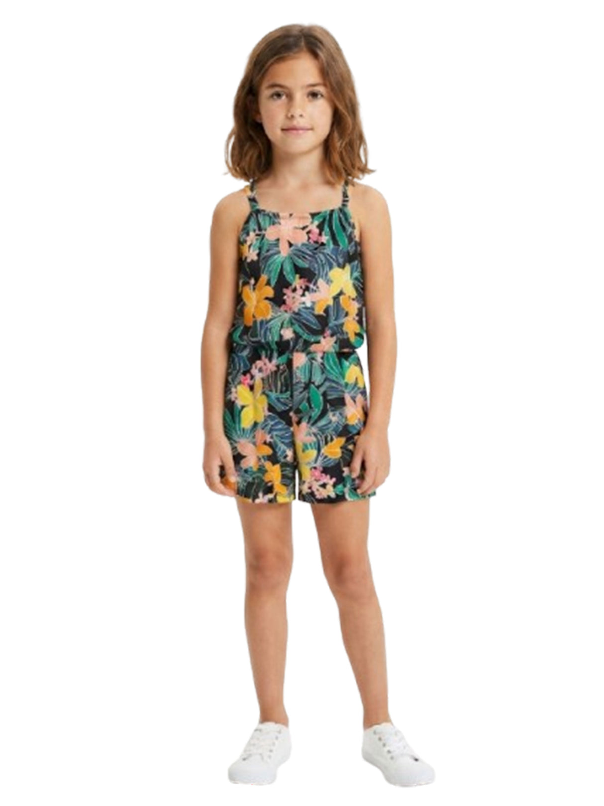 Image for Kids Girl's Printed Jumpsuit,Multi