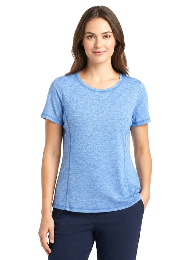 Image for Women's Printed Sport Top,Blue