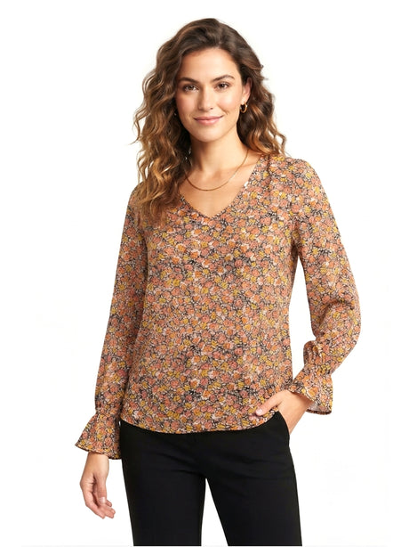 Image for Women's Printed Top,Multi