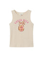 Image for Kids Girl's Printed Top,Beige