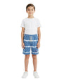 Image for Kids Boy's Colorblocked Short,Dusty Blue
