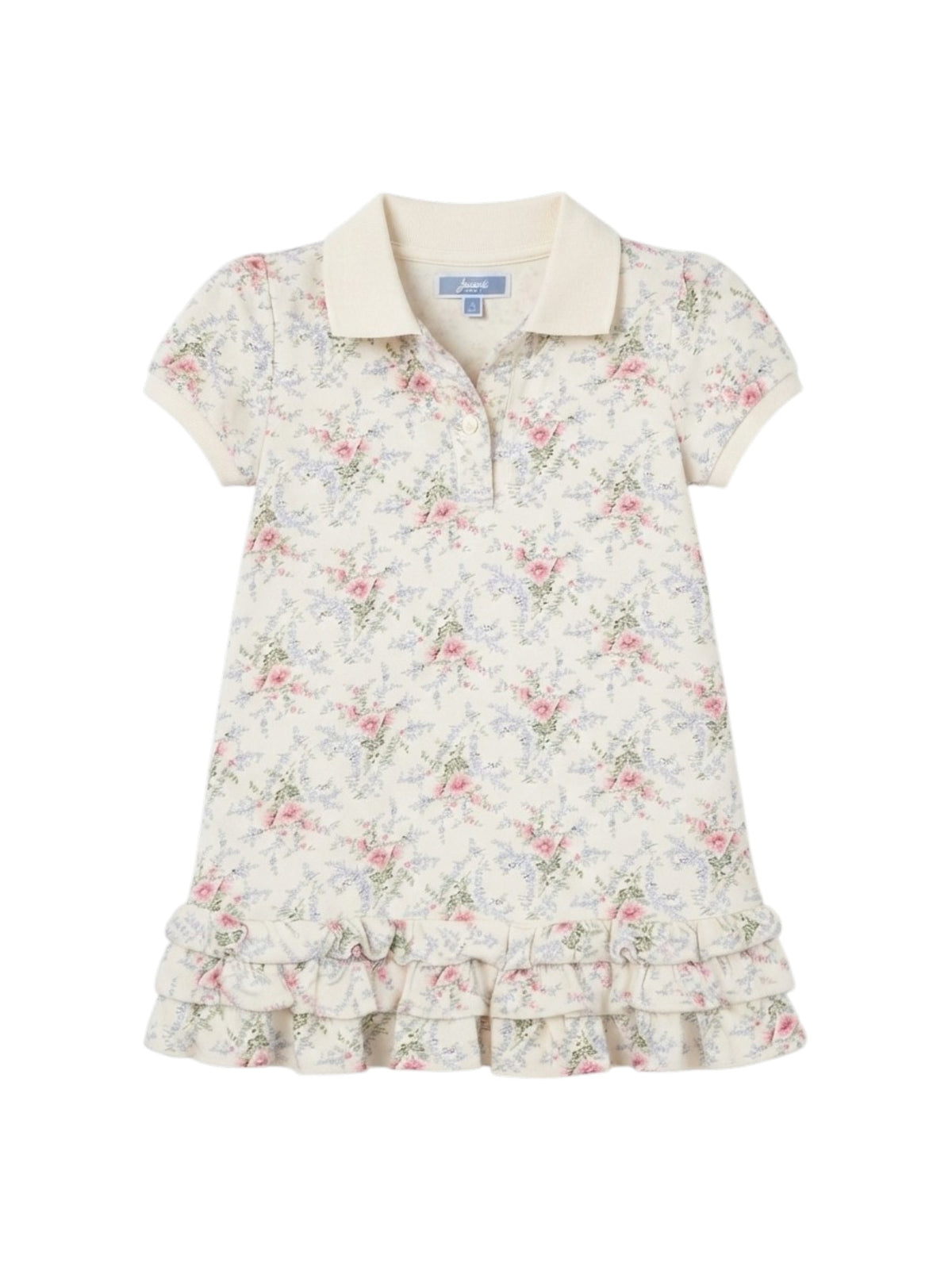 Image for Kids Girl's Floral Printed Dress,White