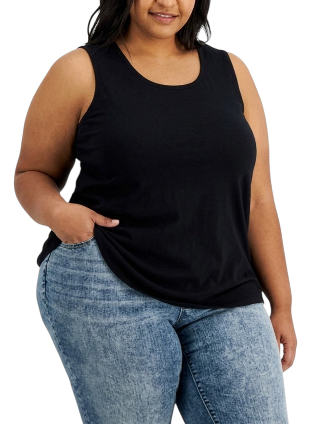 Image for Women's Plain Solid Top,Black
