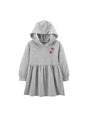 Image for Kids Girl's Printed Dress,Grey