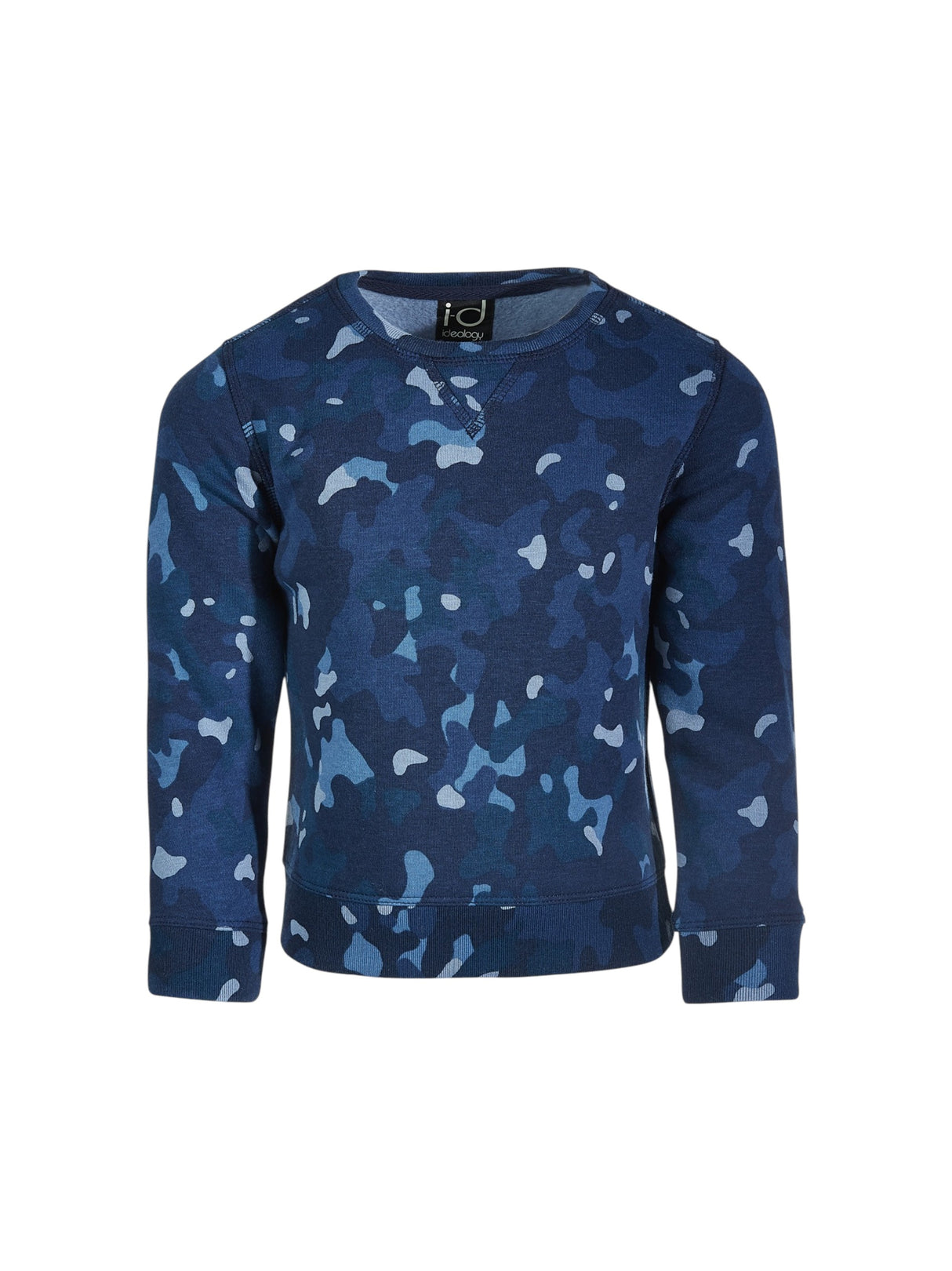 Image for Kids Boy's Printed Sweater,Navy