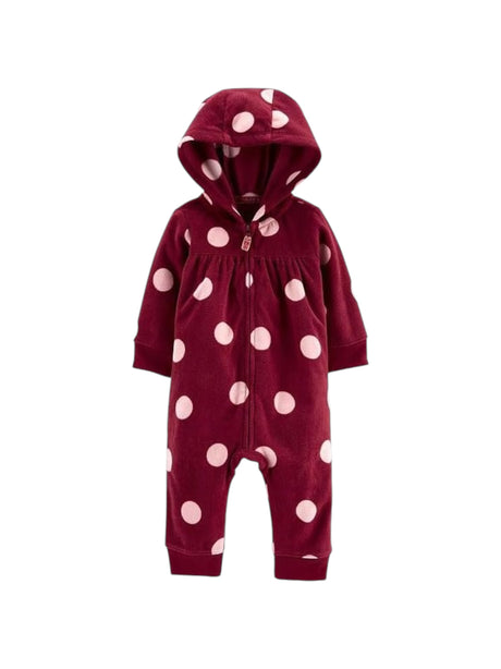 Image for Kids Girl's Printed Jumpsuit,Burgandy