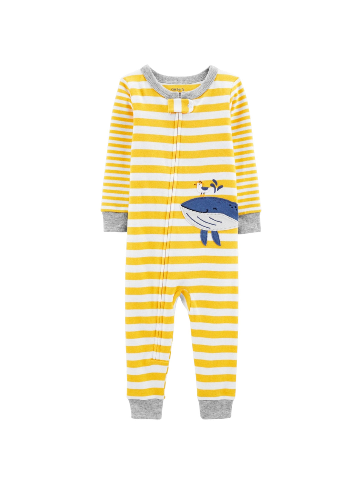 Image for Kids Boy's Stripped Jumpsuit,Yellow