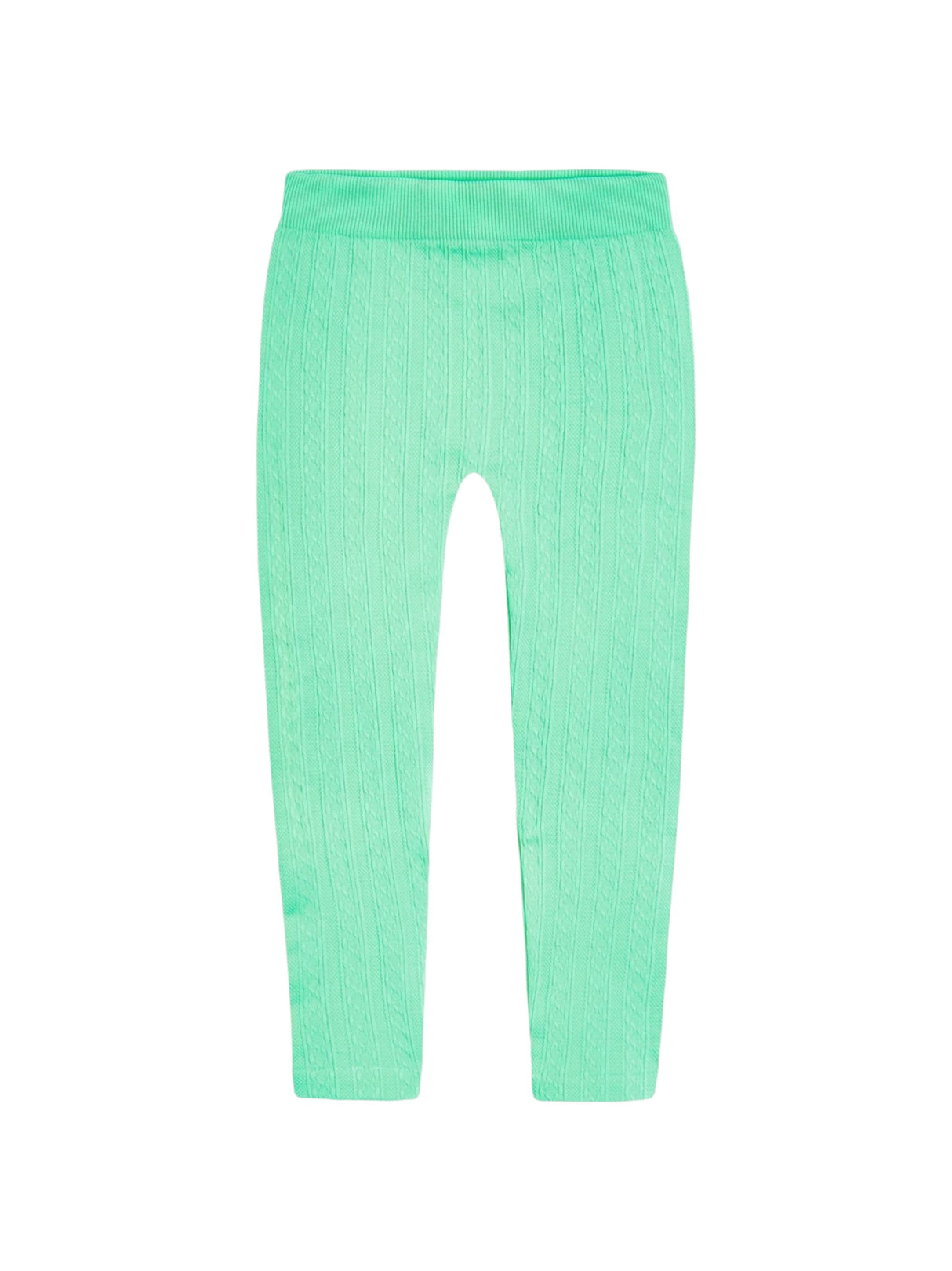 Image for Kids Girl's Textured Legging,Light Green