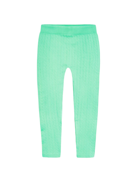 Image for Kids Girl's Textured Legging,Light Green