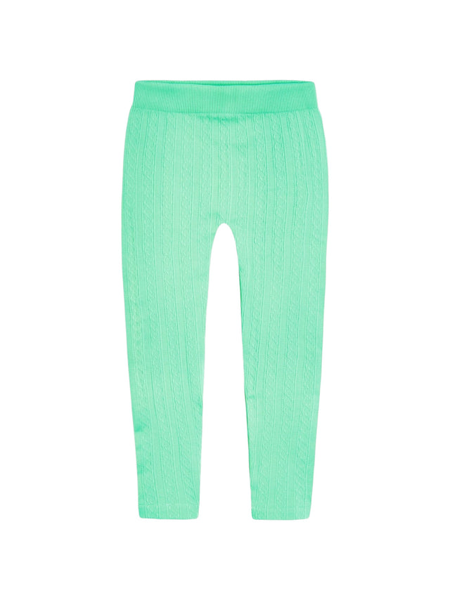 Image for Kids Girl's Textured Legging,Light Green