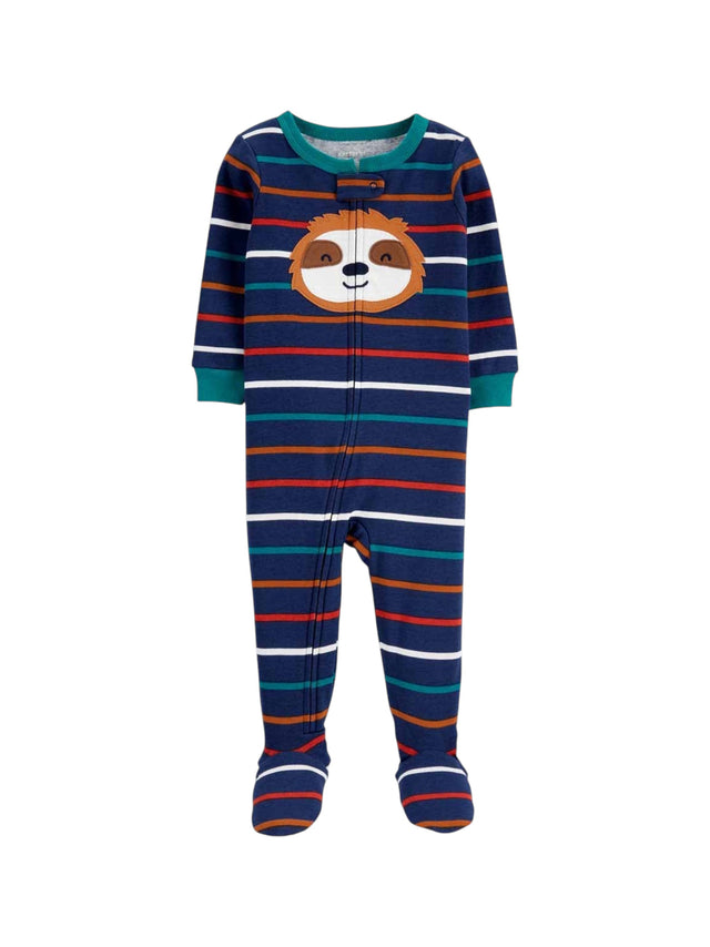 Image for Kids Boy's Stripped Jumpsuit,Navy