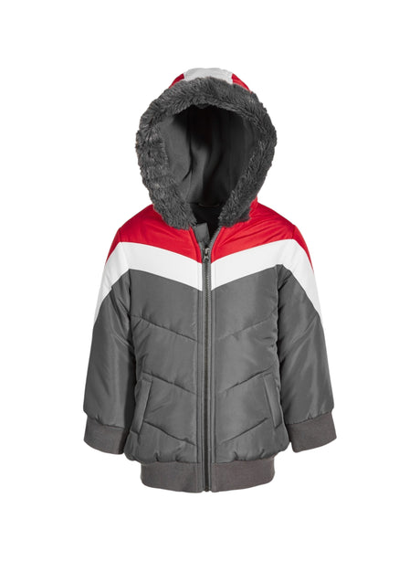 Image for Kids Boy's Printed Jackets,Grey