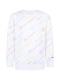 Image for Kids Girl's Brand Logo Printed Sweater,White
