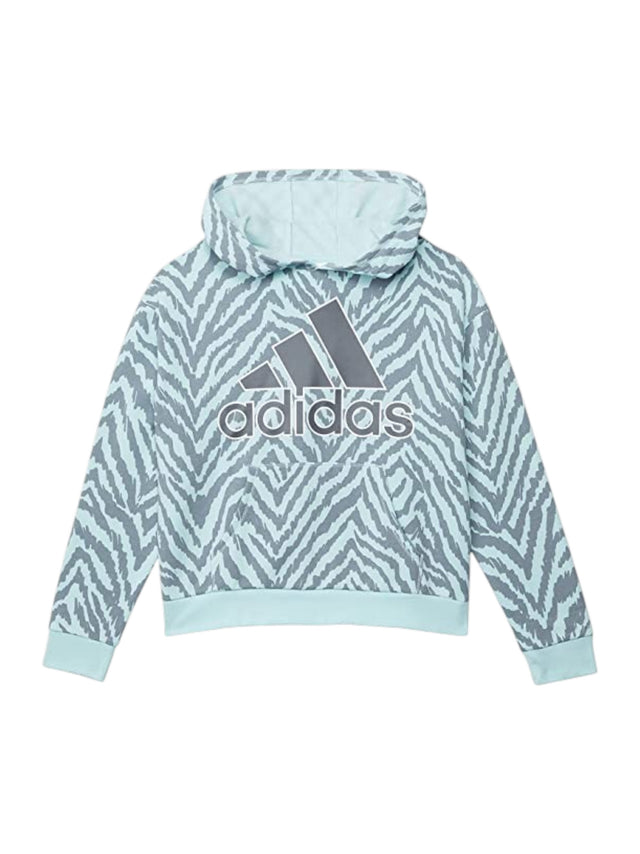 Image for Kids Girl's Brand Logo Printed Hoodies,Aqua