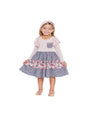 Image for Kids Girl's Floral Printed Dress With Hair Band,Multi
