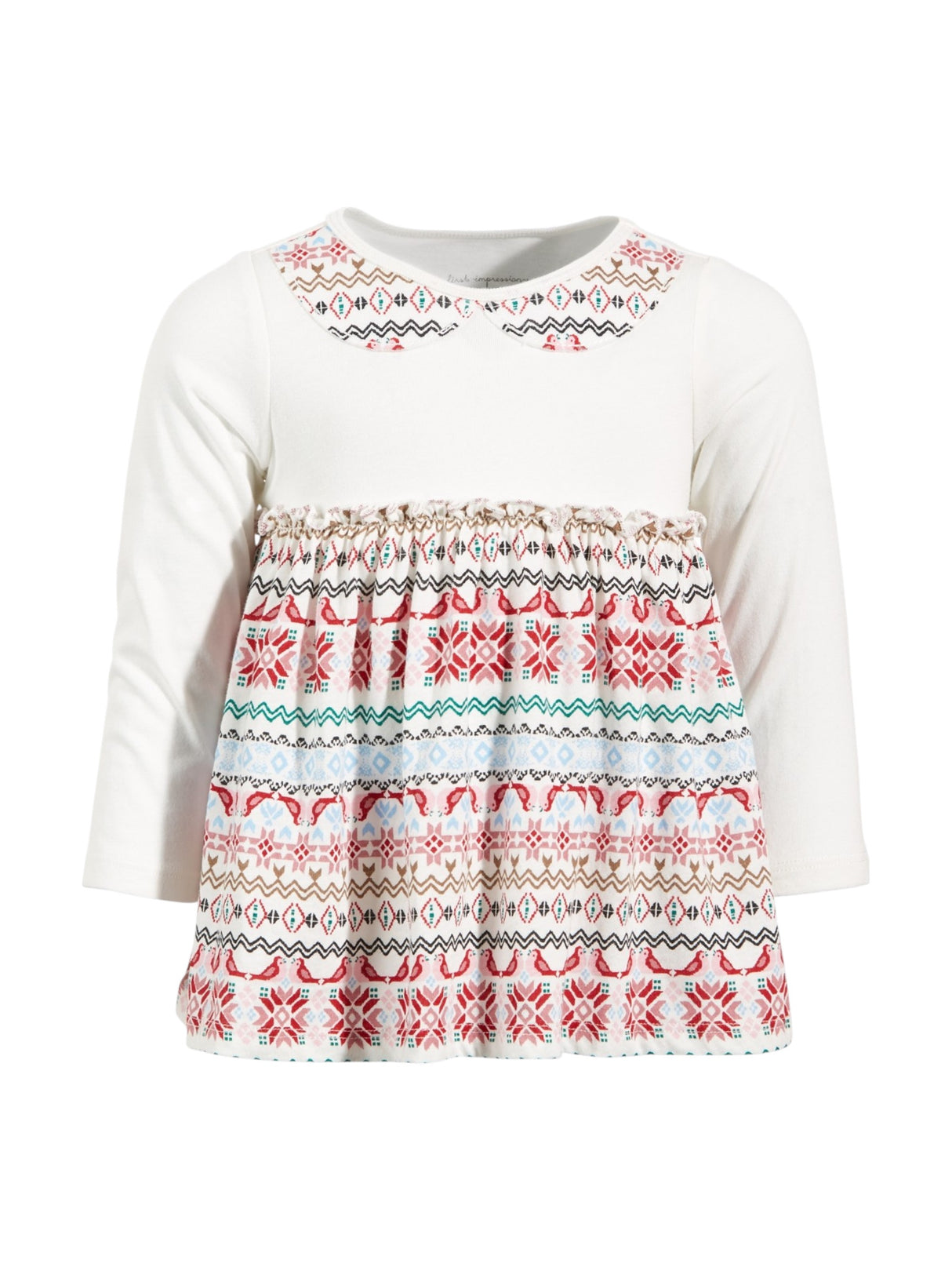 Image for Kids Girl's Printed Dress,White