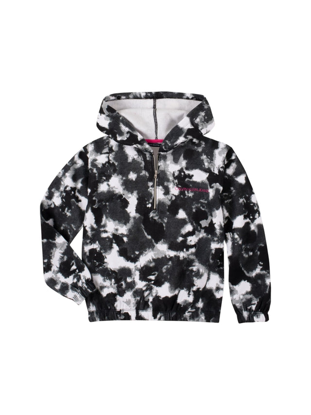 Image for Kids Girl's Printed Hoodies,Grey