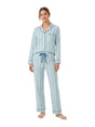 Image for Women's Printed Sleepwear Pants,Mint Blue