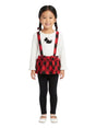Image for Kids Girl's Printed Top,Red/White