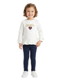 Image for Kids Girl's Printed Top,White