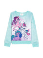Image for Kids Girl's Printed Sweaters,Aqua