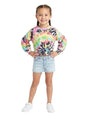 Image for Kids Girl's Colorblocked Top,Multi