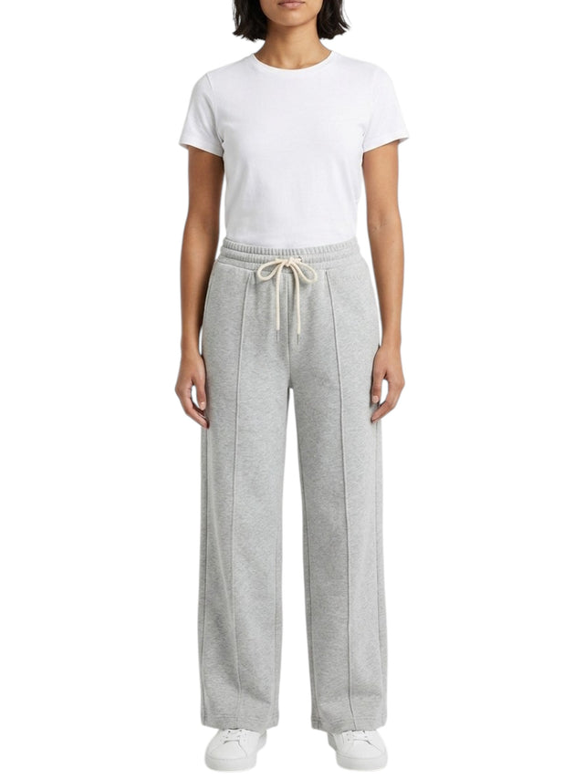 Image for Women's Plain Solid Pant,Grey