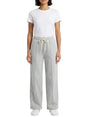 Image for Women's Plain Solid Pant,Grey
