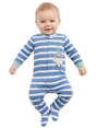 Image for Kids Boy's Striped Jumpsuit,Navy/White