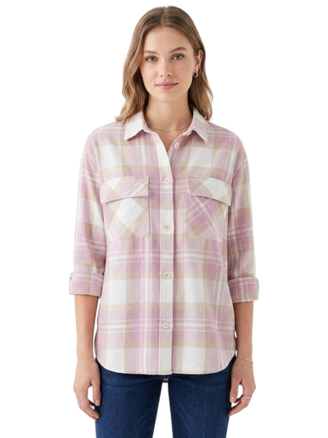 Image for Women's Plaid Chemise,Multi