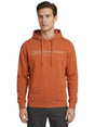 Image for Men's Brand Logo Printed Hoodies,Dusty Orange