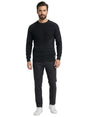 Image for Men's Textured Sweaters,Black