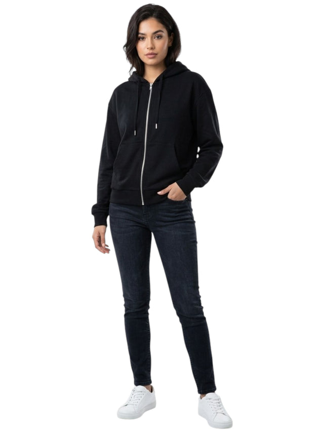 Image for Women's Plain Solid Jacket,Black