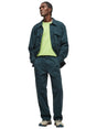 Image for Men's Plain Solid Pant,Petrol