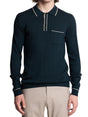 Image for Men's Textured Top,Dark Green
