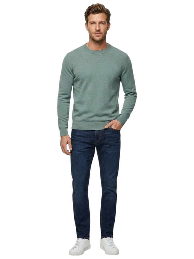 Image for Men's Knitted Sweaters,Mint Green