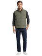 Image for Men's Quilted Vest,Olive