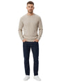 Image for Men's Knitted Sweaters,Beige