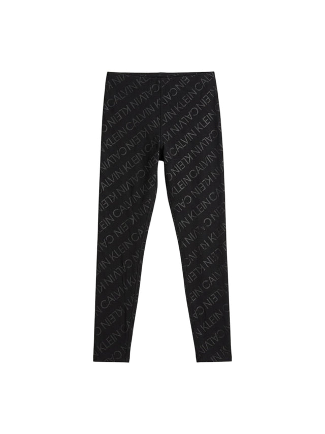Image for Kids Girl's Brand Logo Printed Pant,Black