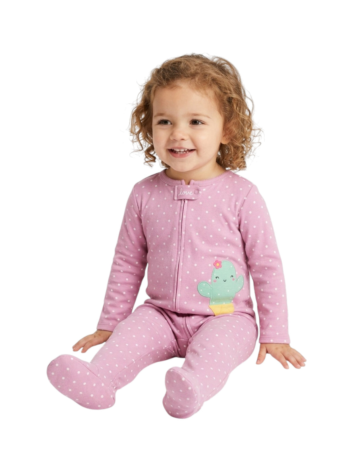 Image for Kids Girl's Polka Dot Printed Jumpsuit,Purple