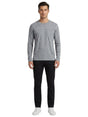 Image for Men's Plain Solid Top,Dark Grey