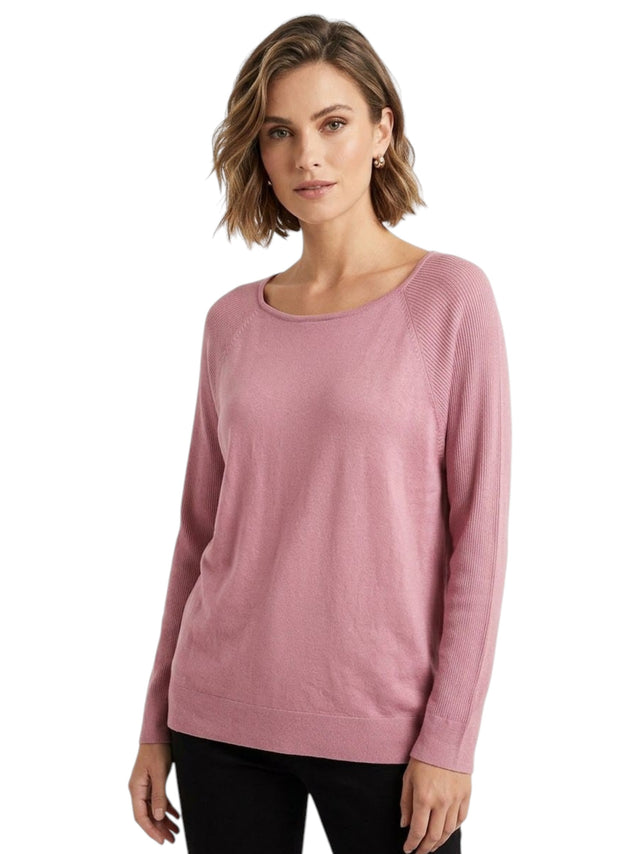 Image for Women's Textured Top,Nude Pink