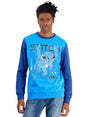 Image for Men's Printed Top,Blue