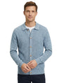 Image for Men's Knitted Cardigan,Light Navy