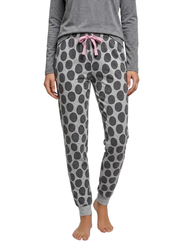 Image for Women's Printed Sleepwear Pant,Grey
