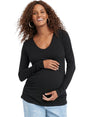 Image for Women's Plain Solid Top,Black